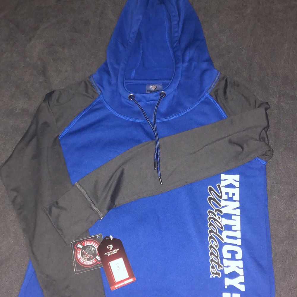 Colosseum UK Wildcats TNT Funnel Neck Hoodie